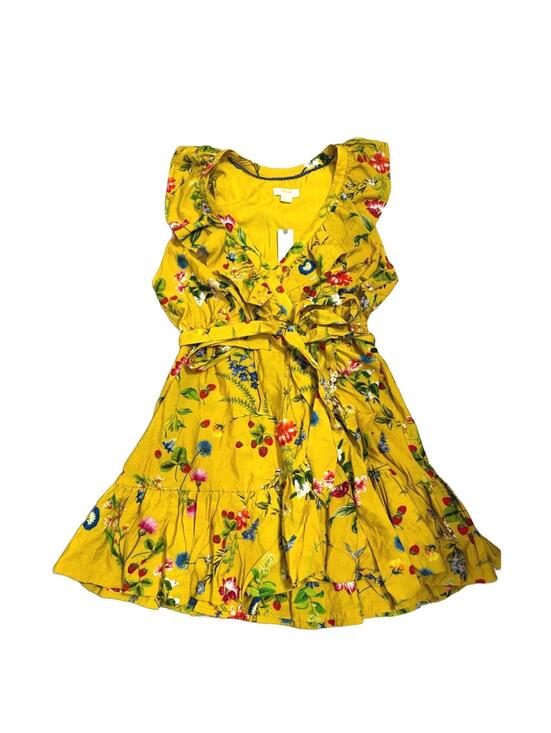 Anthropologie Dresses & Skirts - NWT Anthropologie Maeve Strawberry Floral Mini Dress Yellow Cottagecore Medium